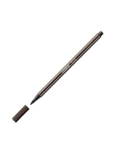 C 10 ROTULADOR STABILO PEN 68 OCRE Nº65 PUNTA 10MM